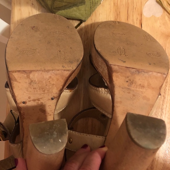 Chloe strappy heels - Picture 3 of 4